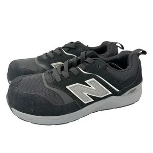 New‎ Balance Work & Safety Elite Lite Shoes Womens 7.5 Black Gray Composite Toe